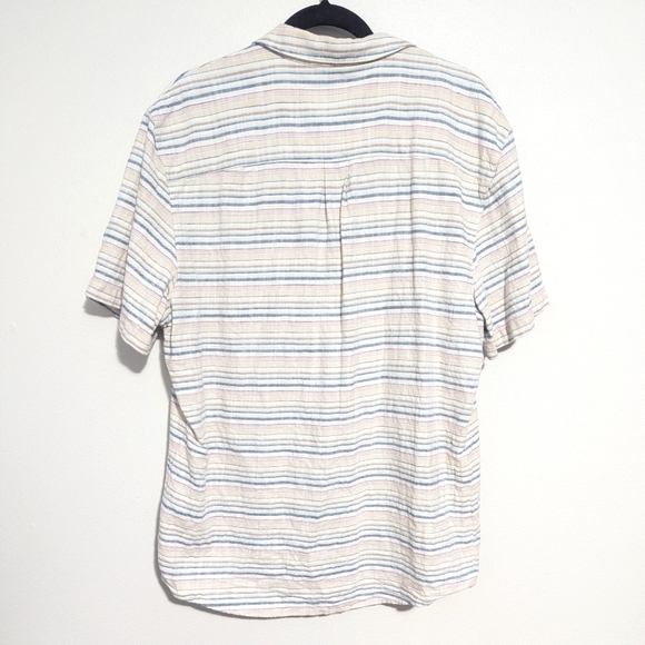 Marine Layer Multicolor Striped Casual Button Down Shirt - Picture 7 of 13